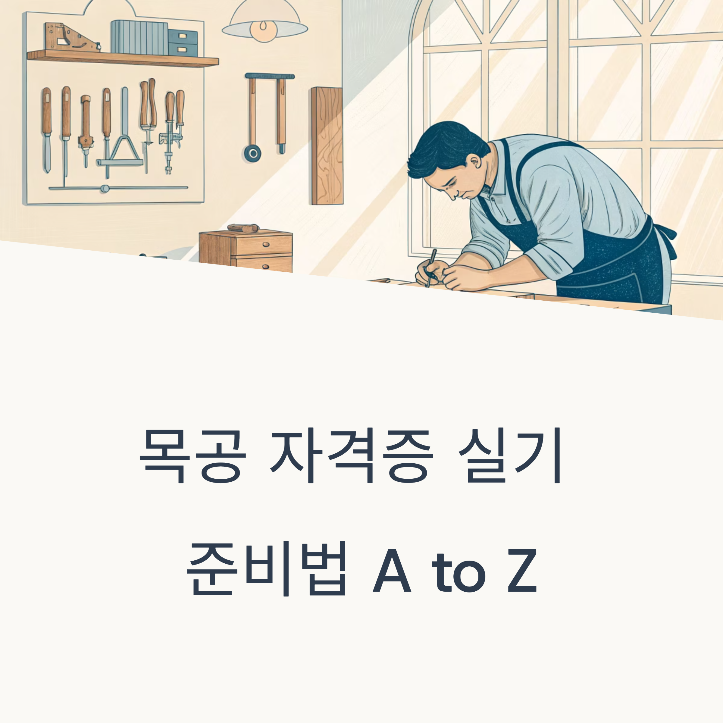 목공 배우기, 자격증까지 따고 싶은 분들을 위한 실기 준비법 A to Z