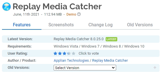Replay-Media-Catcher