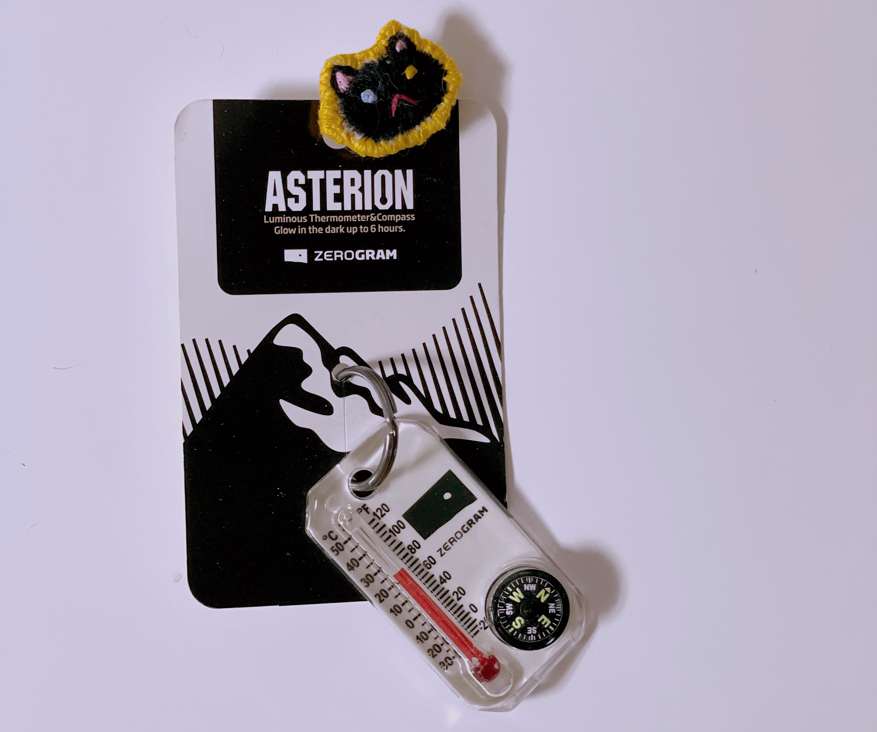 백패킹 미니온도계 제품사진