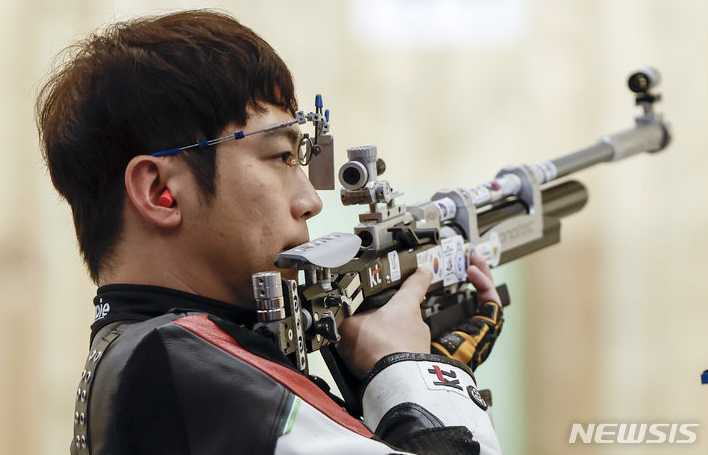 사격 남자 50m 소총 3자세 단체전 동메달