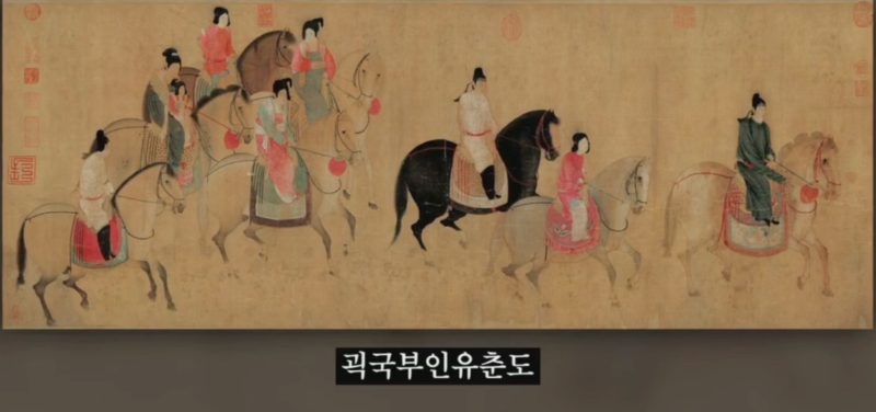 괵국부인유춘도