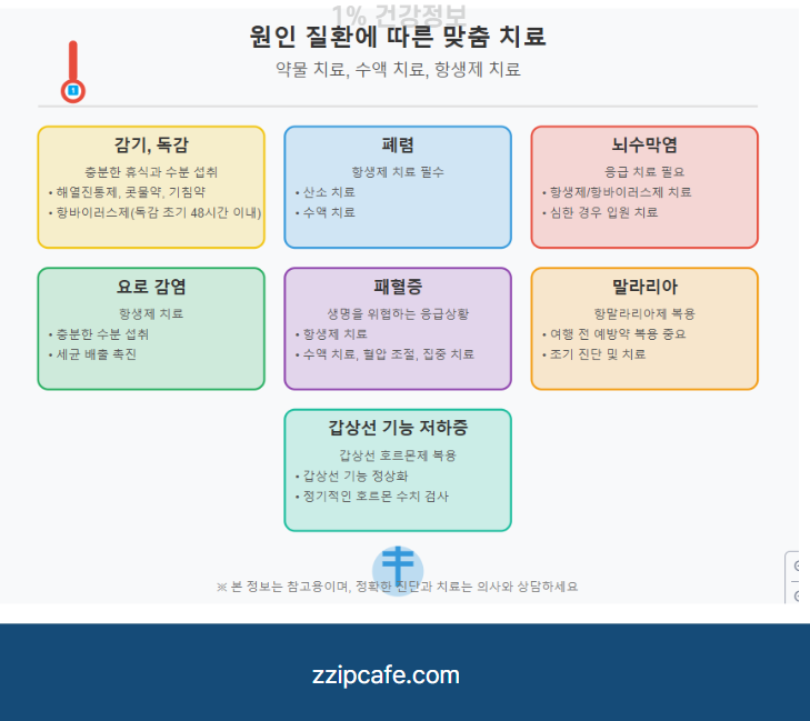 고열 오한 증상 왜 나타날까? 원인부터 빠른 대처법 치료까지 완벽 정리