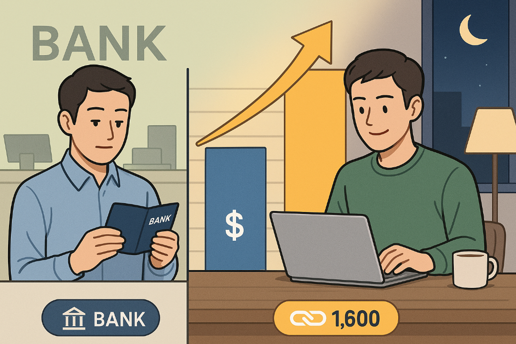 은행 적금 vs 유동성 스테이킹, 1년 후 놀라운 수익 차이 실제 검증