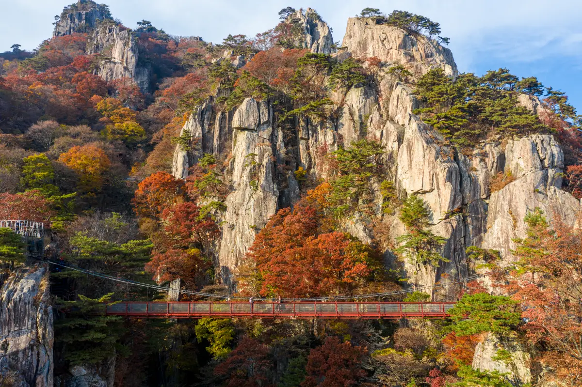 대둔산 구름다리