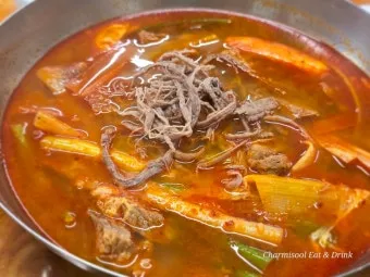 육개장 맛있게 끓이는법 사골 육수 레시피_23