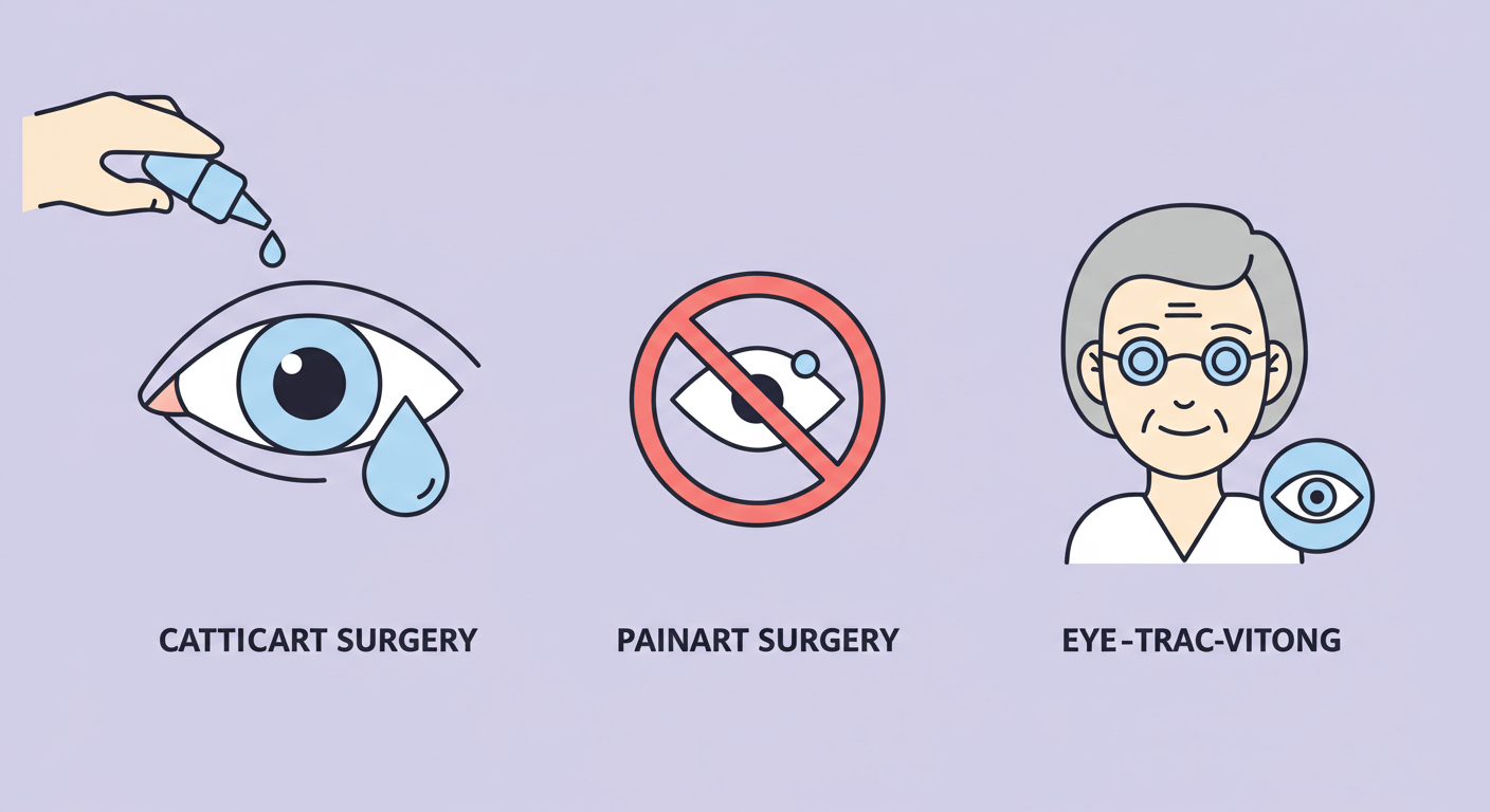 통증 부담 낮춘 무통 백내장 수술