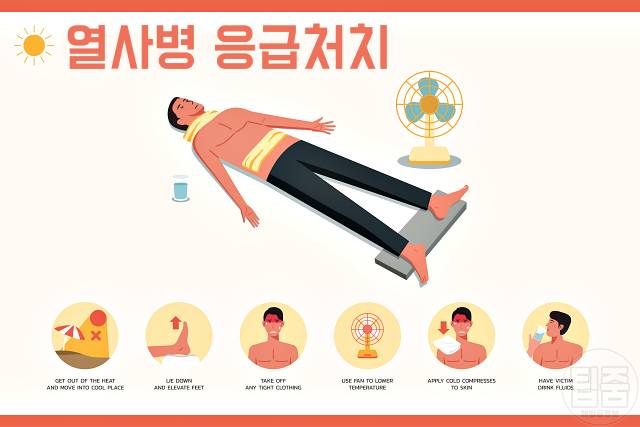 열사병 증상 일사병 열사병 차이