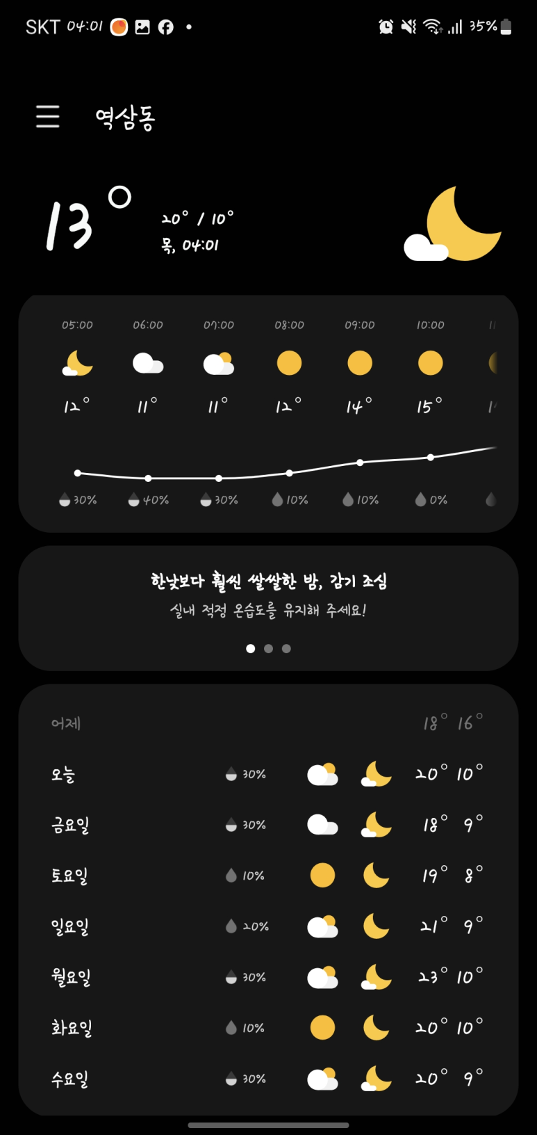 4월4일 날씨