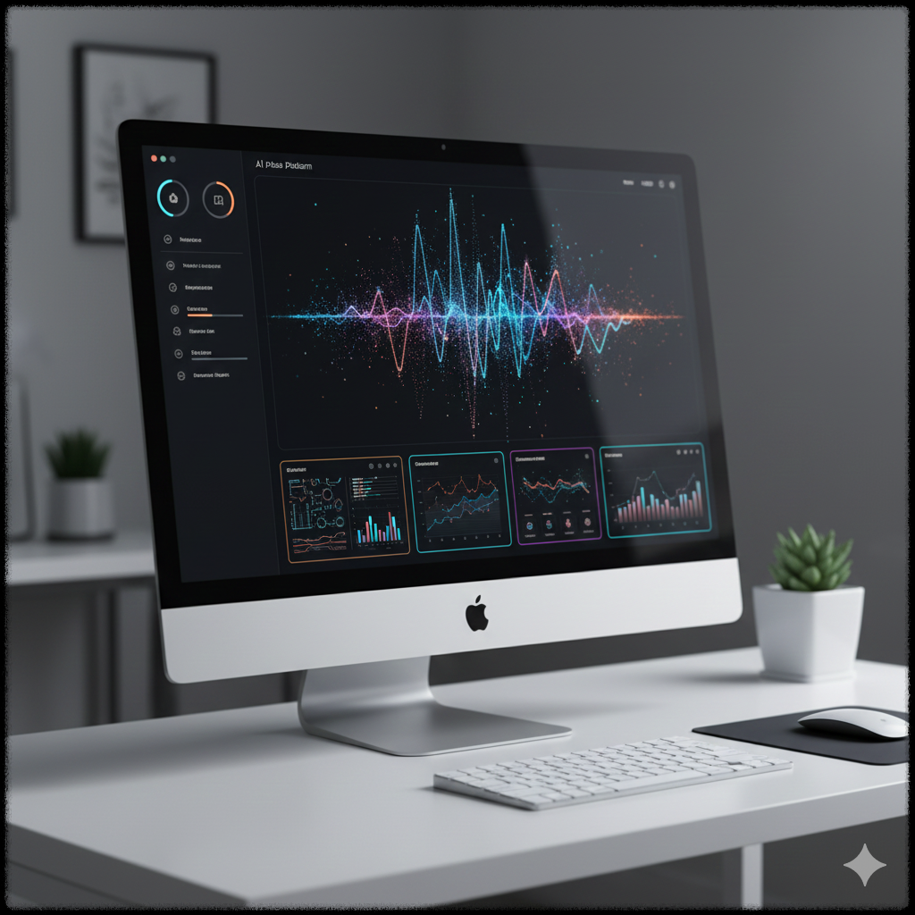 AI 영상 생성 플랫폼을 상징하는 이미지