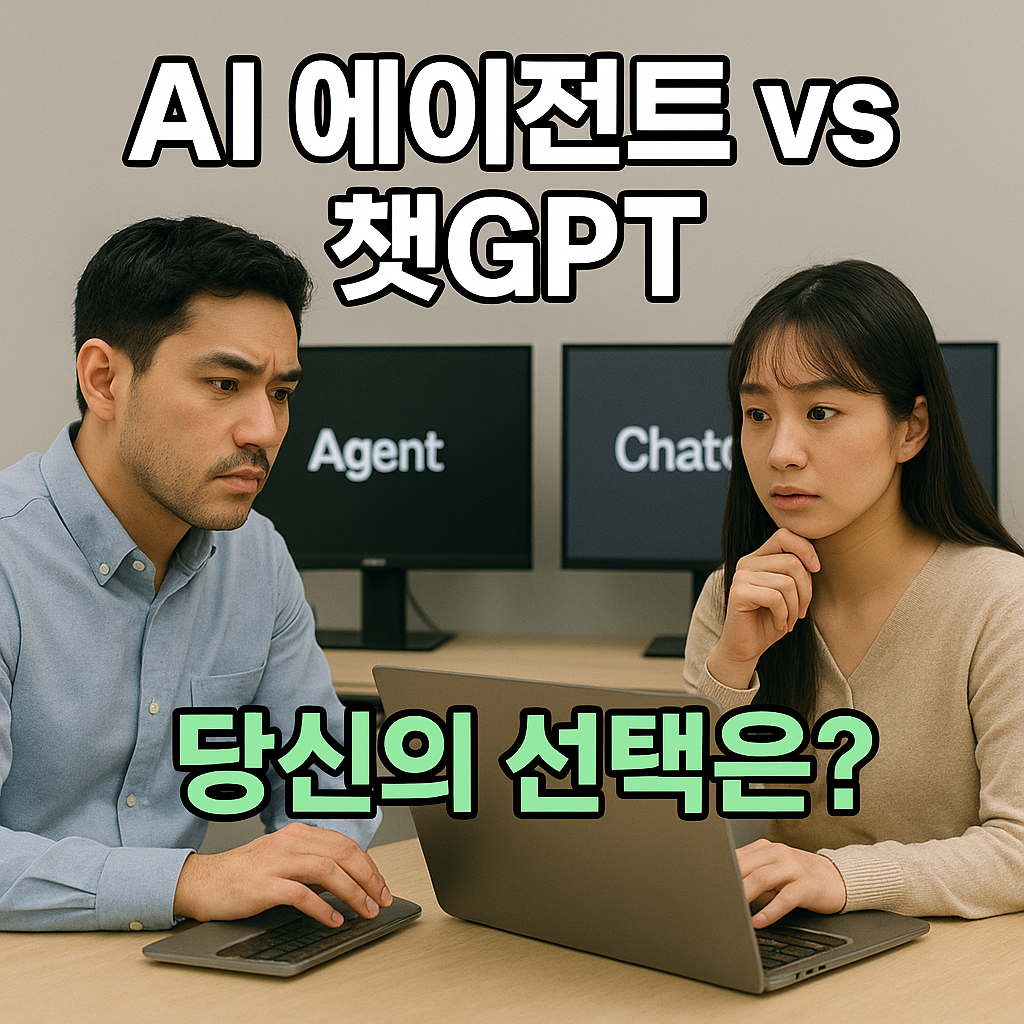 AI 에이전트와 챗GPT 선택 고민