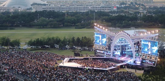  2024스카이페스티벌 행사장 