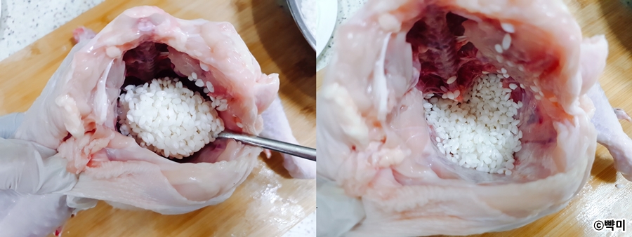 삼계탕-만들기-찹쌀-삼계탕-만드는-법-찹쌀-불리는-시간