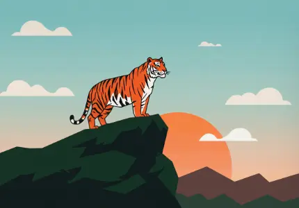 호랑이가 집 안으로 들어오는 꿈