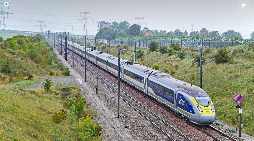 유로스타 열차 여행 관련 사진