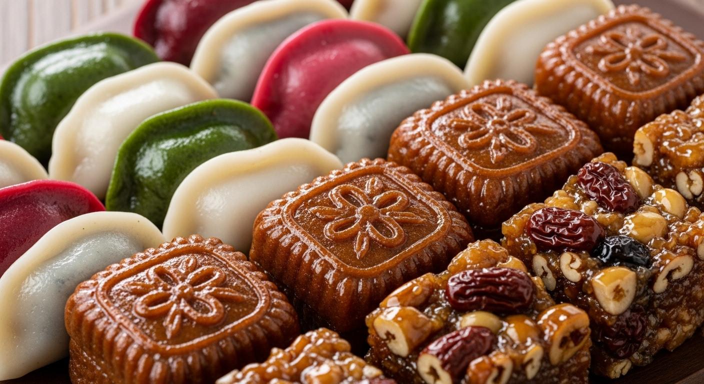 송편 꿀떡 차이