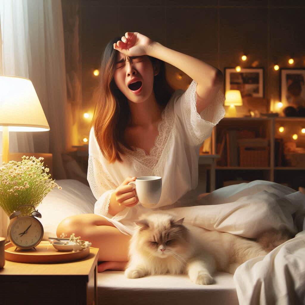 멜라토닌 부족, 불면증