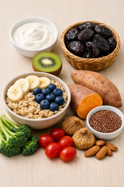 배변 활동에 도움 되는 음식 조합