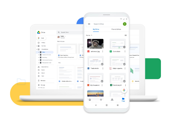 구글 드라이브 메인 페이지