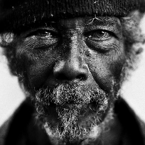 Black &amp; white portrait