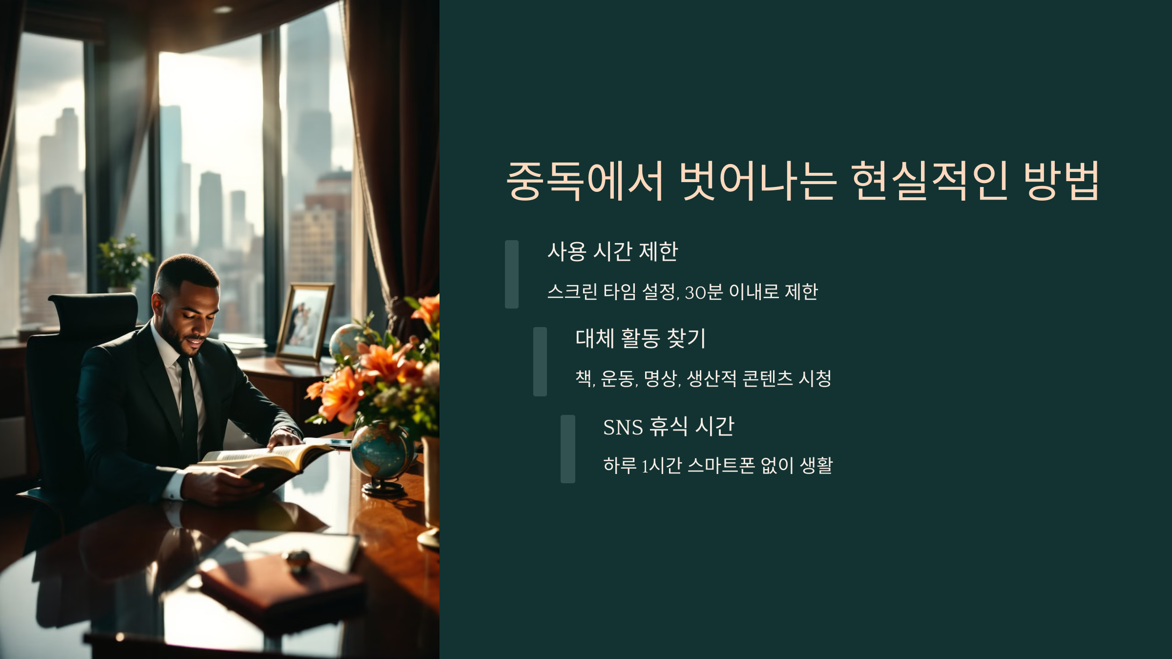 6. 중독에서 벗어나는 현실적인 방법