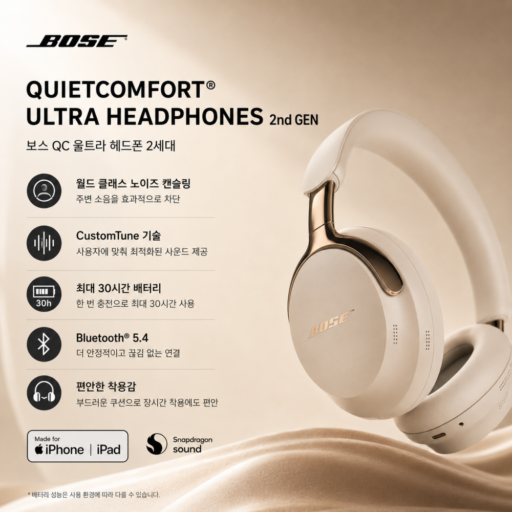 BOSE QC Ultra Headphone 2nd Gen