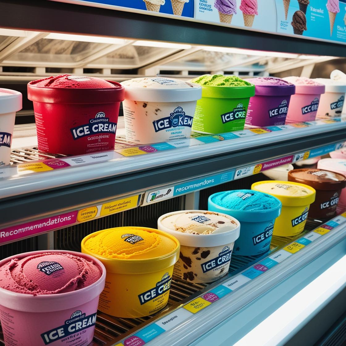 편의점 아이스크림 사진