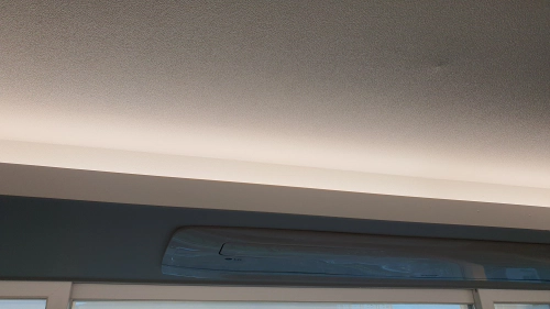 구축-아파트-시스템에어컨-설치-단내림-목공사-모습