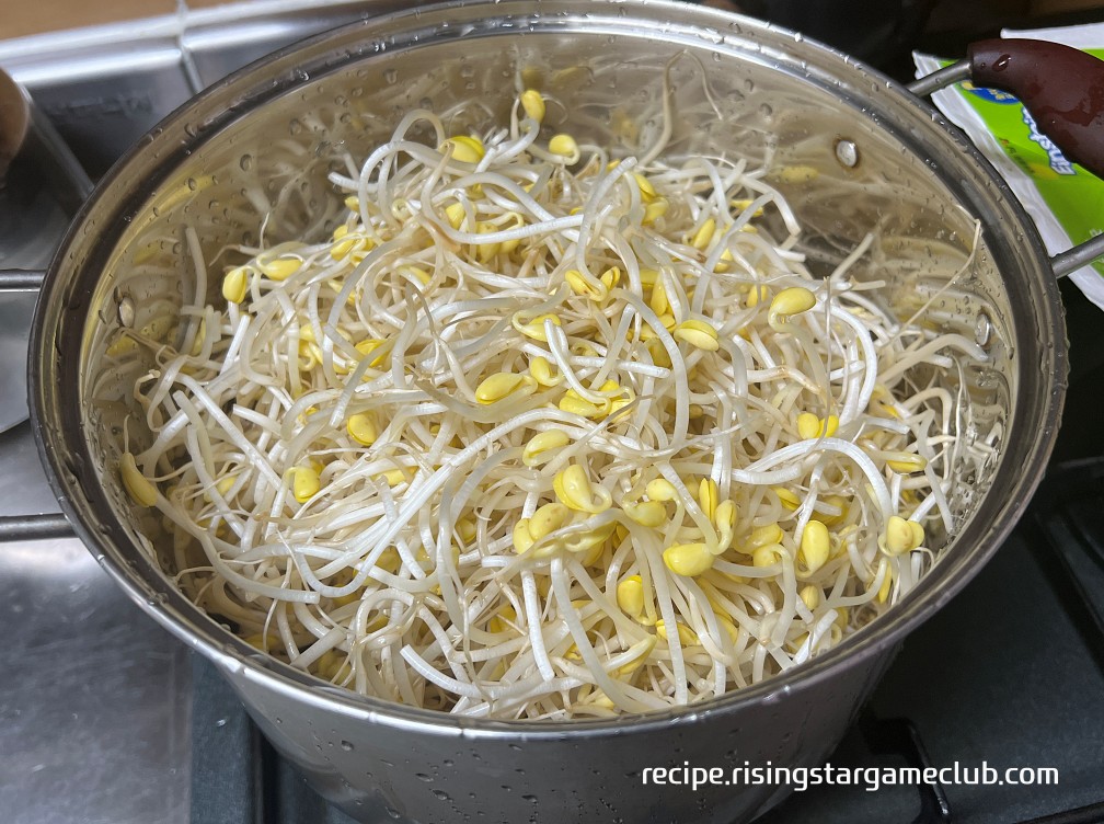 콩나물 삶기