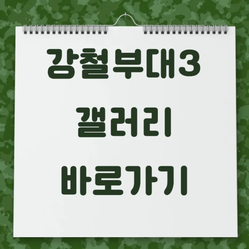 강철부대3 갤러리