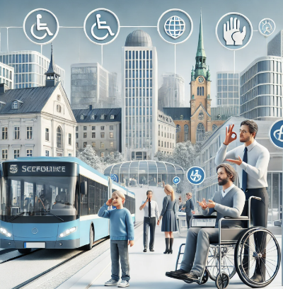 스웨덴의 장애인 복지 제도 관련 이미지