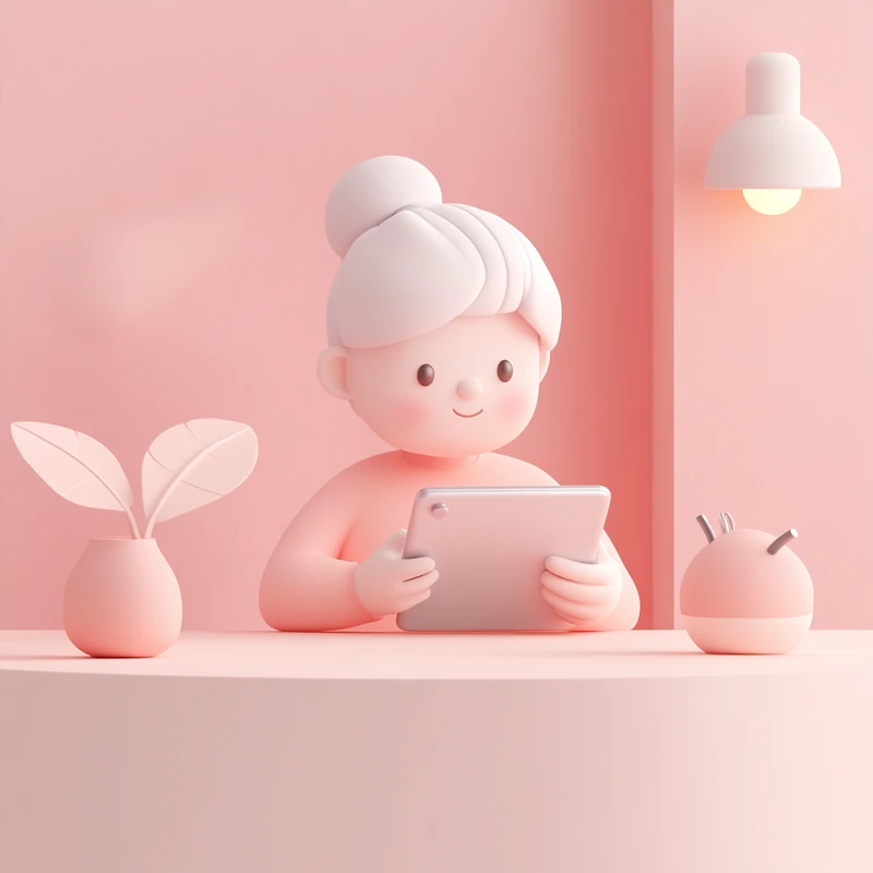 초보 투자자가 실내에서 스마트폰으로 연금 ETF 성과를 확인하는 모습을 따뜻하고 부드러운 조명 아래 감성적으로 표현. 연금 ETF, 달러 약세 대응, 2025 투자 전략, 모바일 자산 관리, 초보 투자자 키워드 자연스럽게 포함.