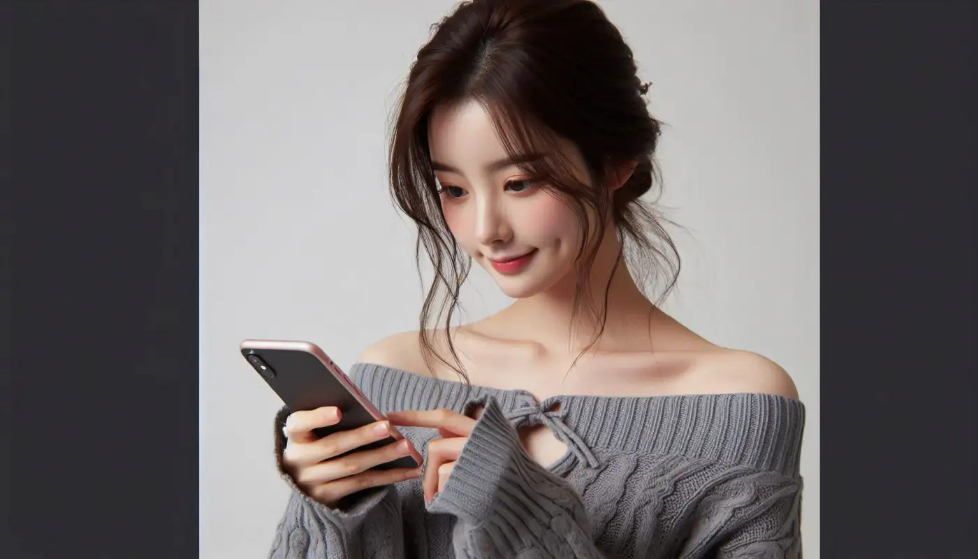 에이닷-전화-사용법을-활용하는-여성의-모습