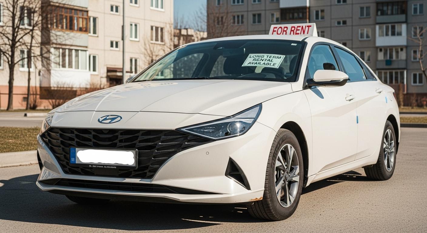 장기렌트 아반떼