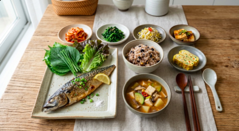 혈당 낮추는 음식 식단구성