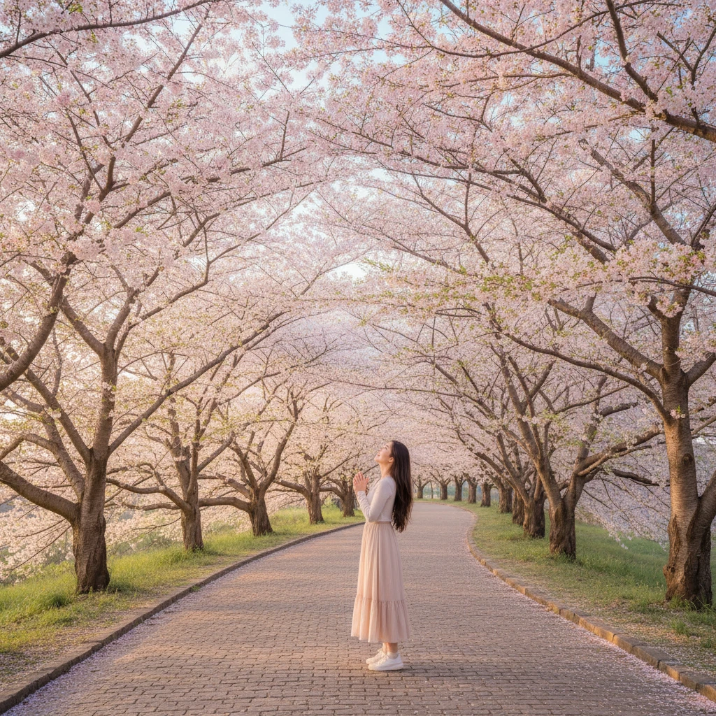나주 벚꽃 만개 시기 예상과 한수제 ..