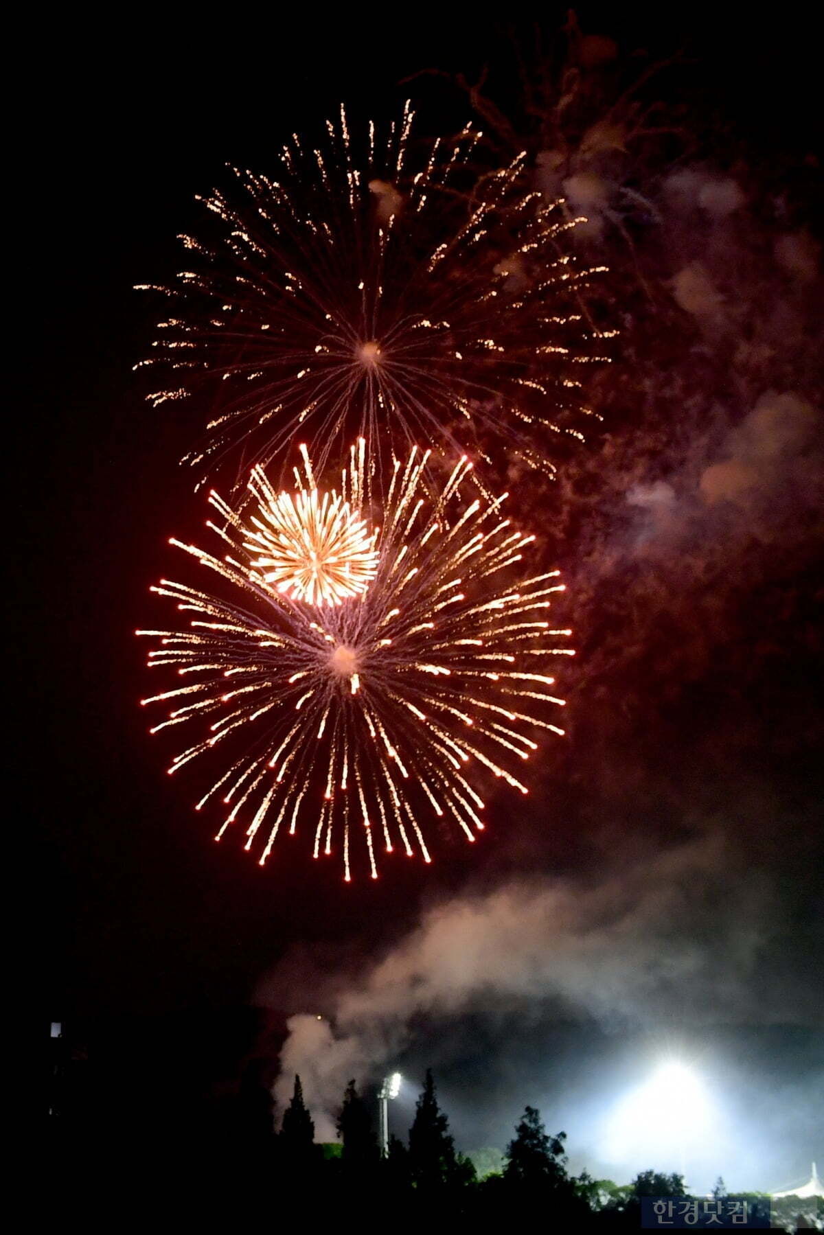 2023년 세계스카우트 잼버리 폐영식 불꽃놀이