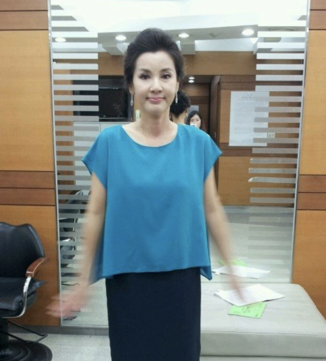 차주옥 셀카