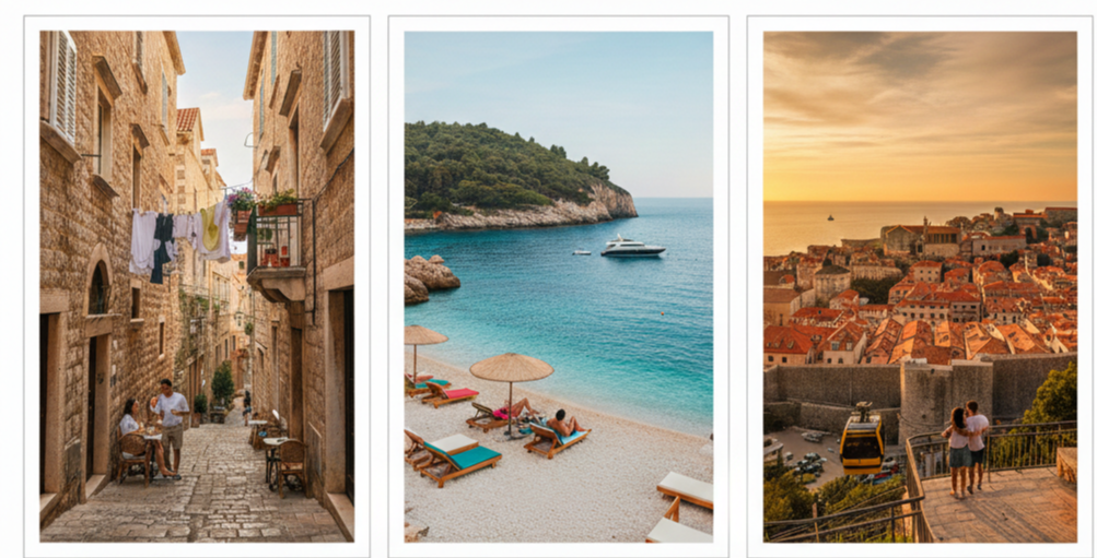 크로아티아 여행 코스 (스플리트, 흐바르, 두브로브니크)