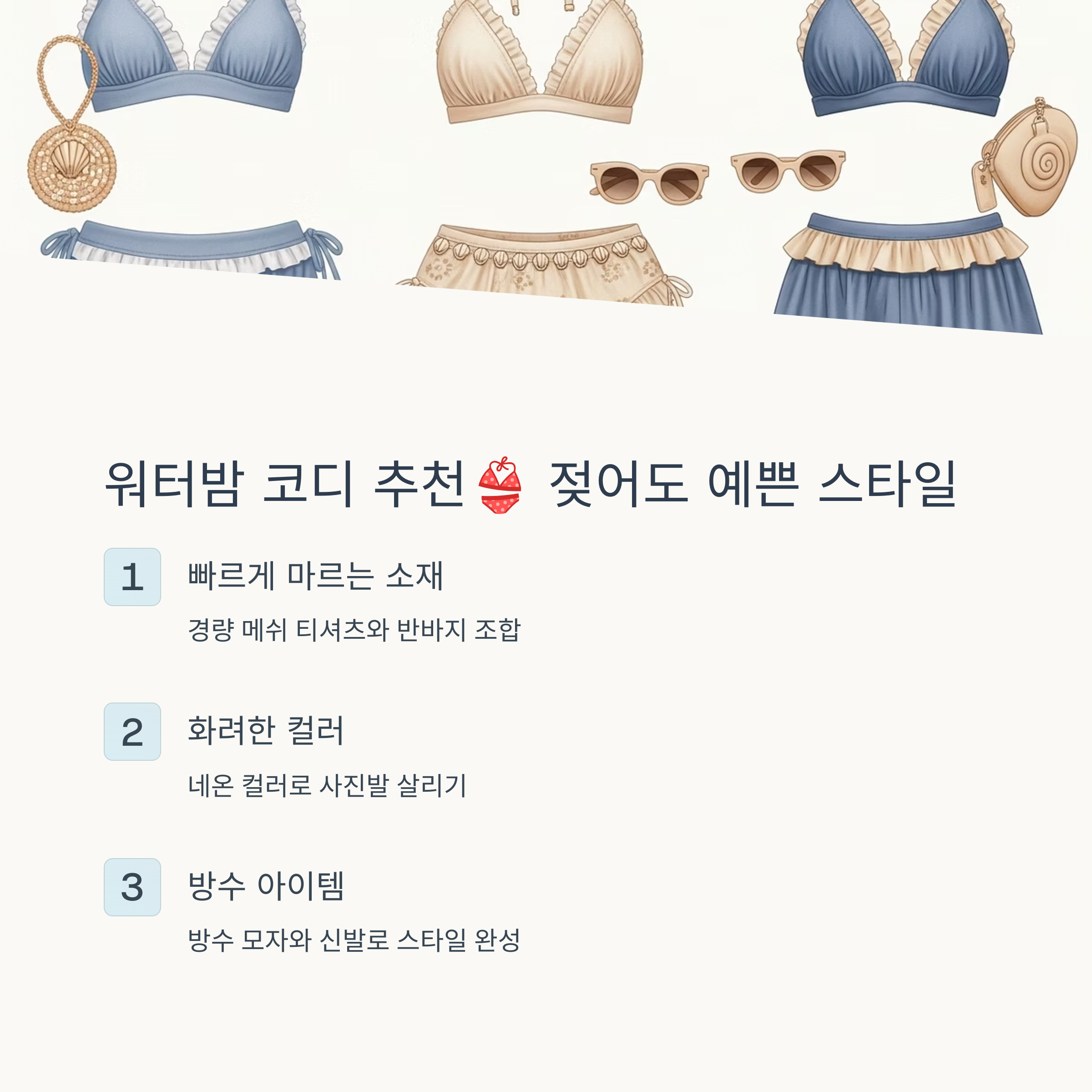 워터밤 데이트 완전 정복