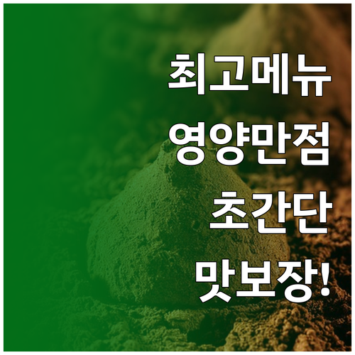 직장인 도시락 메뉴 추천: 영양 균형..