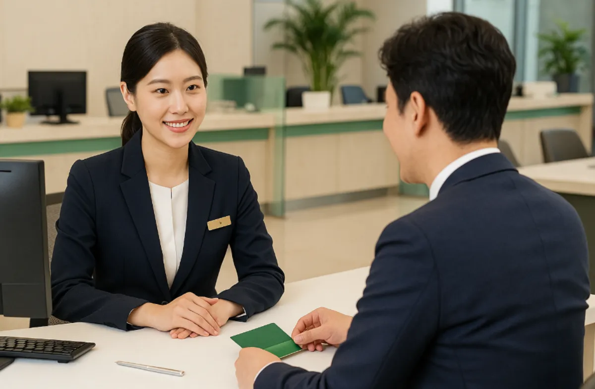 은행창구 금융소비자