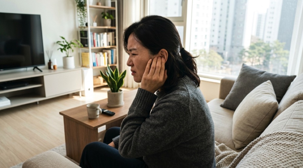 귀 먹먹 압력 변화