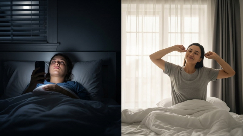 불면증 개선을 돕는 생활 습관 점검