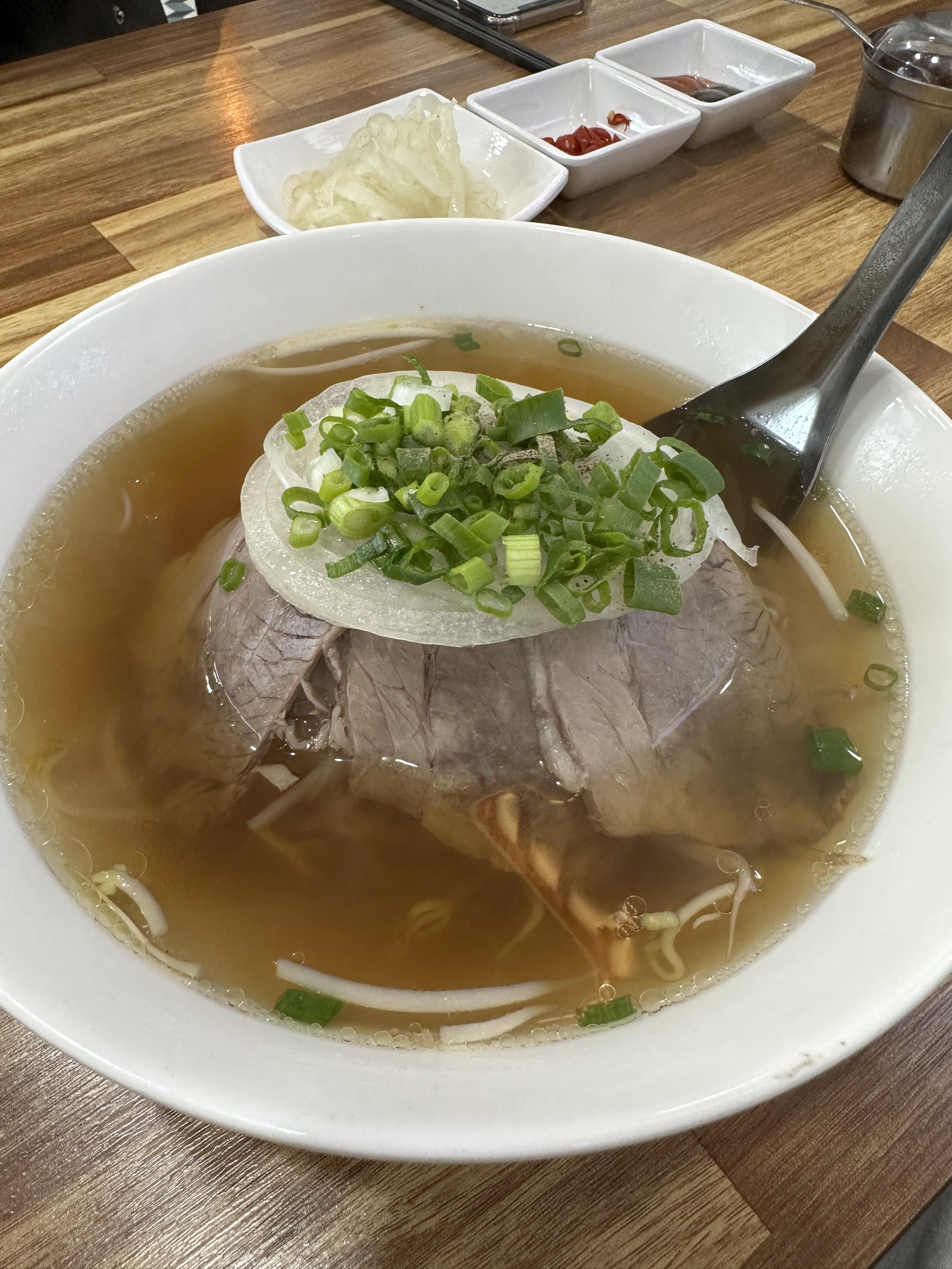 쌀국수 음식 사진