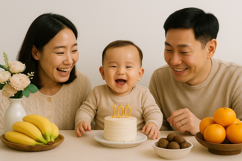 백일 아기, 지금 꼭 확인해야 할 성장 발달 포인트