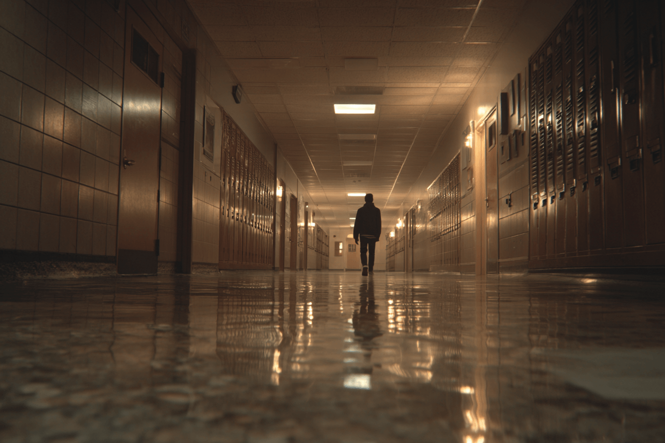 긴-복도를-걷는-남자의-뒷-모습