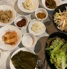 반찬들