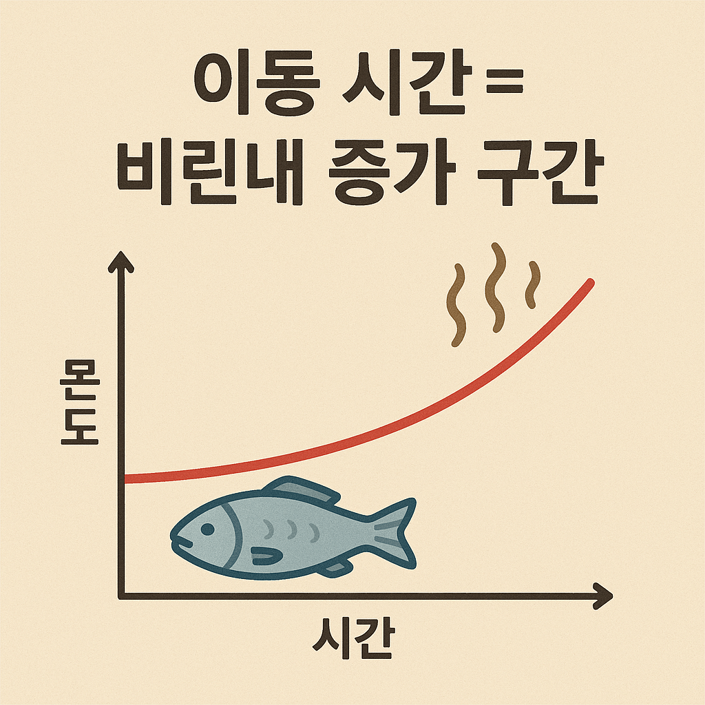 생선은 집에 가져오는 순간부터 비린내가 증가한다