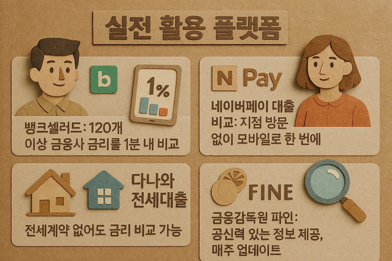 최저금리 찾는 실전 방법