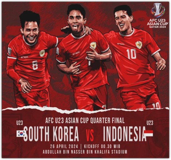 인도네시아 축구 포스터